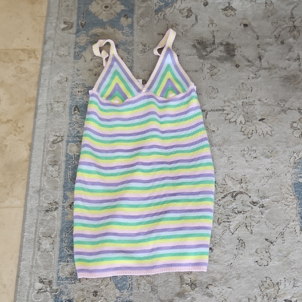 Steve Madden Pastel Striped Chemise